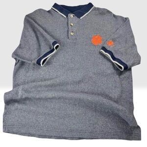 Vintage 90s Starter Clemson Tigers Polo Shirt Mens Medium Embroidered Paw Logo